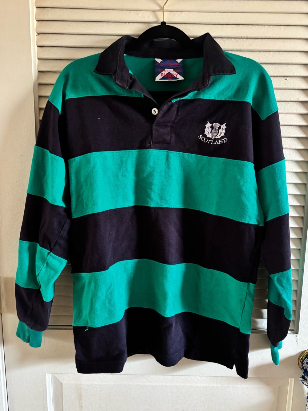 Vintage Scotland Rugby Shirt size M